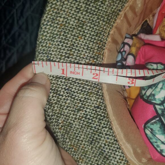 Hats of Ireland Size 7/57 (estimated) Castlebar Walking 100% Wool Donegal Tweed - Picture 5 of 7